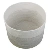 Extra Large Storage Baskets Cotton Rope Basket Woven Baby Laundry Basket with Handle for Diaper Toy Cute Neutral Home Decor