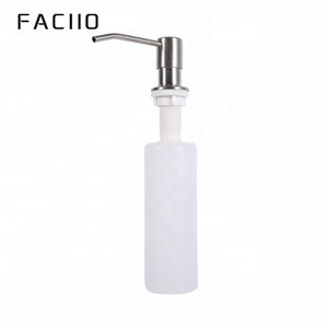 FACIIO Bathroom Hardware Cheap Soap Dispensers Pump Hand Soap Bottles Kitchen Sink  Brushed Liquid Soap Dispenser