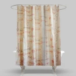 Factory custom polyester fabric bathroom products shower curtain