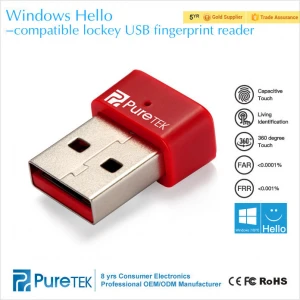 Factory direct USB fingerprint readers for windows hello sign-in and for Windows 10 8 7 for login your Surface pro, laptop, PC