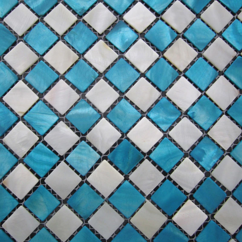 Factory Price high quality design mother of pearl natural shell pink mosaics tile for kitchen backsplash