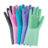 Factory Price Household Silicone Dishwashing Gloves Kitchen Cleaning Gloves Washing Dishes Multifunctional Magic Gloves