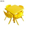 Factory price wholesale children study table  plastic  kindergarten children study table and chair