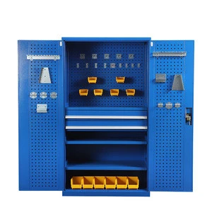 Factory sale hard metal Customized drawer and layer board garage tool cabinet