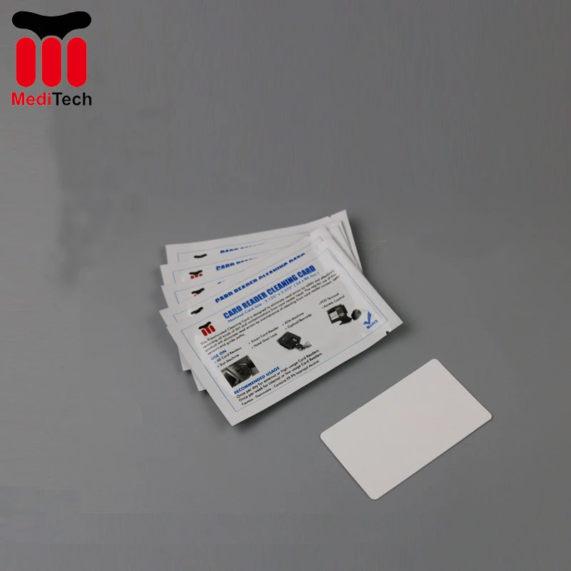Factory Supply Thermal Printer cr80 cleaning card for ATM/POS/Slot Machine card reader cleaning