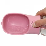 Factory Wholesale LOW MOQ Travel Outdoor Portable Pet Dog Drinking Water Bottle