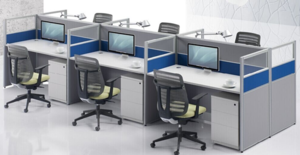 factory wholesale modular 6 person office cubicle partition custom modern office workstation
