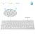 Import Factory Wholesale Slim ABS Wireless Keyboard for apple samsung windows for Macbook Keyboard from China