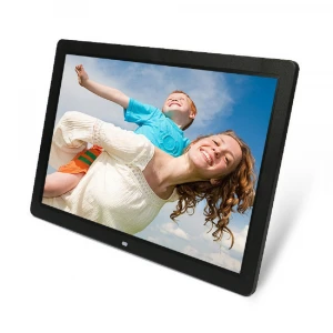 Factory Wholesale slim LCD Electronic Digital Photo picture Frame 7 10 Inch loop video