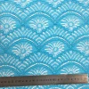 fancy nylon cotton mesh lace fabric