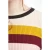 Import Fashion brand OEM/ODM casual blend yarn knitting long sleeve crew neck multi color striped design mujeres autumn sweaters from China