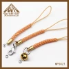 Fashion colored mobile phone charm strap for decoration