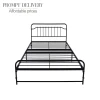 Fashion Design Folding Metal Bed 2020 New Design