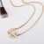 Import Fashion Design Womens jewelry Non Tarnish Gold Plated Stainless Steel Necklace from China