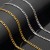 Import Fashion Jewelry Multi-size and color Miami Cuban Curb Necklace Stainless Steel Link Chain from China