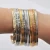 Import Fashion Message bangle personalized customized bracelets bangle stainless steel bracelets jewelry from China