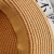 Import Fashion Solid Color Narrow Brim Bowknot Flat Top Straw Hat School Boater Hat For Women from China