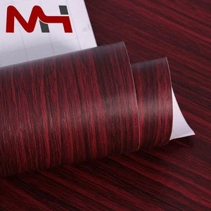 Fast Delivery Custom Nature Wood Grain Wallpaper Self-Adhesive Pvc Wood Grain Wallpaper Designs For Living Room