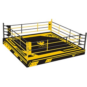 Fightbro Customized size and logo welcomed Square professional Competition boxing ring