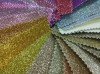 Fine Powder Glitter Fabric TC Backing 0.6 mm PU Leather HOT sale in stock fashion leather fabric for bows bag glitter
