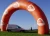 Import finish line inflatable arch from China