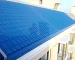 Fireproof glasswool or rockwool roof sandwich panel for roof
