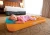 Import Flocking pvc  kids bed Inflatable  Air mattress for children with pillow from China