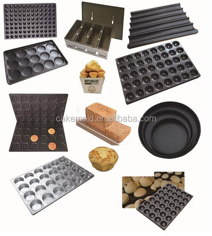 Food grade aluminum steel cake pan round shaped baking pan