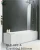 Import frameless tempered glass shower screen CE and ISO (8221A) from China