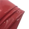 Free sample 0.7mm  thickness Mirror PU Leather fabrics material for Shoes and bags