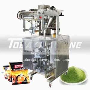 Fully automatic original coffee beans packing machine for coffee processing factory, automatic packing machine