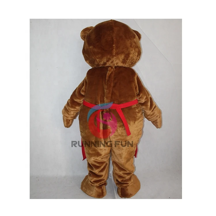 Funny customized plush animal teddy walking cartoon mascot costume