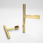 Furniture Legs Modern luxury Chrome Side Bedside Bench Feet Console Gold Steel  Metal Furniture Bed Cabinet Sofa Legs For Sofa