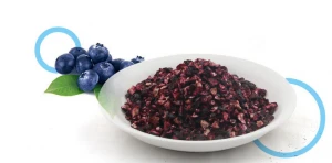 FYFD015F Organic healthy fruit Freeze dried diced blueberry