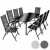 Import Garden sets aluminium garden sets outdoor furniture outdoor dining tables and chairs set from China