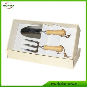 Garden Tools Set, 2-pieces of Hand Trowel and Hand Fork as a Garden Gift Set