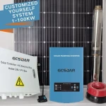 GCSOAR MPPT Single Phase 1HP Built-in Booster  DC Solar Pump Inverter with Free Consultation Service