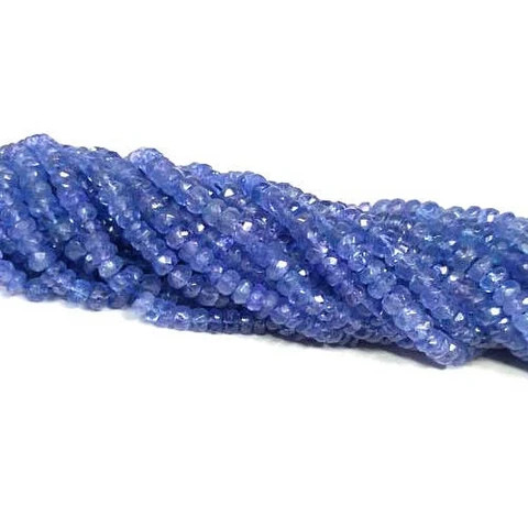 Gemstone Beads Manufacturer Natural Tanzanite Stone Beads all sizes all shapes