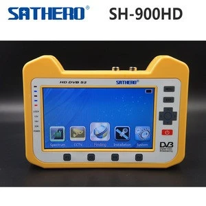 Genuine Sathero SH-900HD DVB-S2 Digital Satellite Finder Meter with Spectrum Analyzer &amp; Coaxial Digital Monitoring test function
