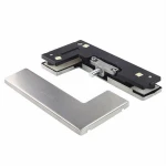 Glass door accessories stainless steel clamp floor spring clamp