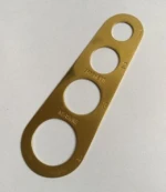 gold color Stainless Steel Ruler Spaghetti Measuring Noodle Machine Noodles Spaghetti Kitchen Tools&Gadgets Pasta Ruler
