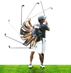GolfSwing Connect golf ball swing speed trainer