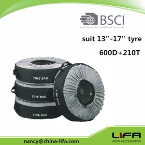 good quality car tire cover storage bag manufactured in China