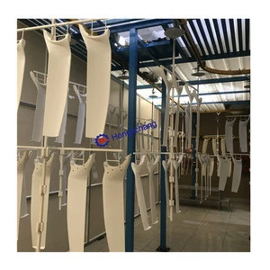 Good Service Manual PU Painting Line with Overhead Conveyor for Ceiling Fan Parts
