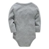 Gots organic cotton baby romper baby boy clothes romper baby long sleeve romper