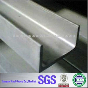 Grade 304/304L/316 channel bar stainless steel channels iso c channel