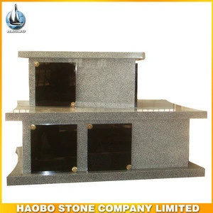 Granite Monument for cremation urns with special design
