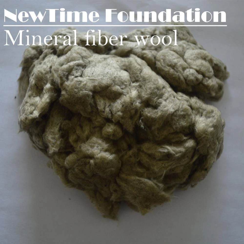 Granulated mineral wool insulation for loose rock wool
