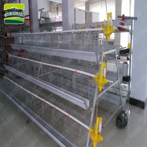 Great farm hot galvanizing commercial chicken cages for sale