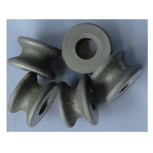 Grinding wheels for button bits sharpening
